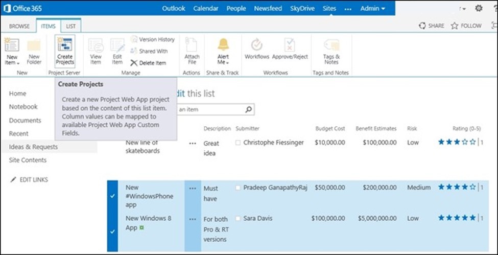 Enterprise Project Type (EPT)