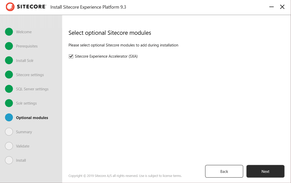 Sitecore 9.3 installation 12