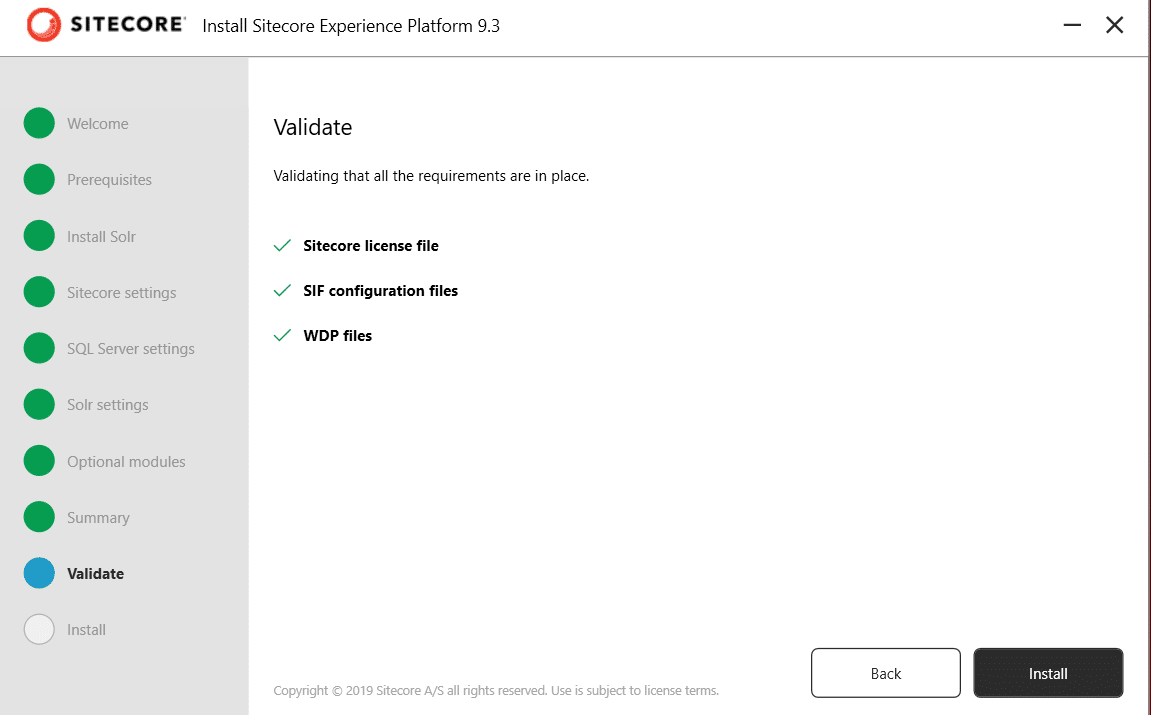 Sitecore 9.3 installation 14