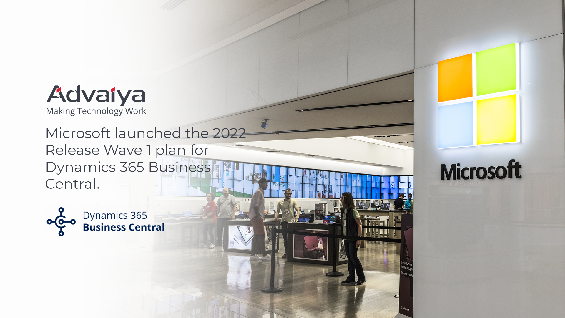 Microsoft launched the 2022 Release Wave 1 plan for Dynamics 365 Business Central